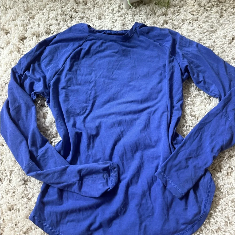 Avia athletic gym White and Blue Long Sleeve bundle  Shirts - Picture 4 of 9